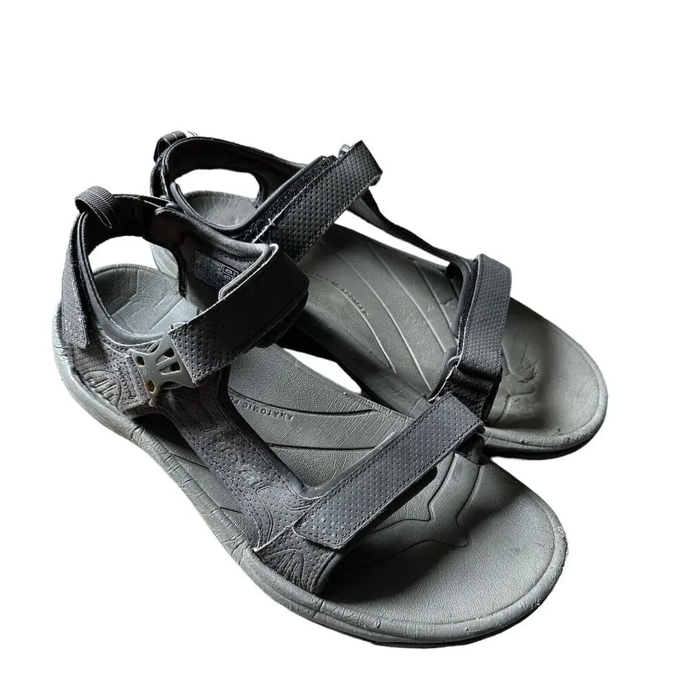 TEVA Men's US Size 12 Brown Hiking Walking Camping Adventure Sandals‎ Outdoors